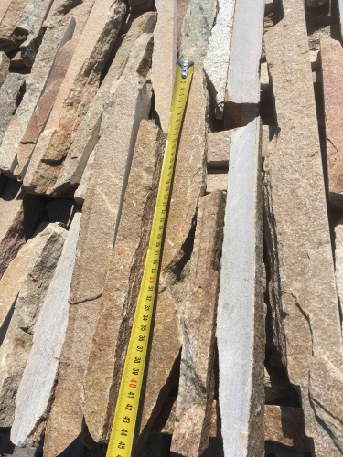 Горбушка златолит золотистый для облицовки купить в Троицке